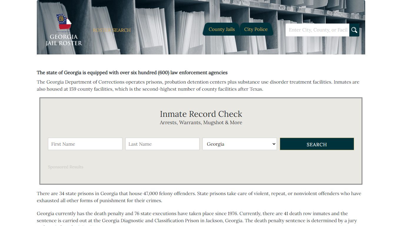 Emanuel County | Georgia Jail Inmate Search
