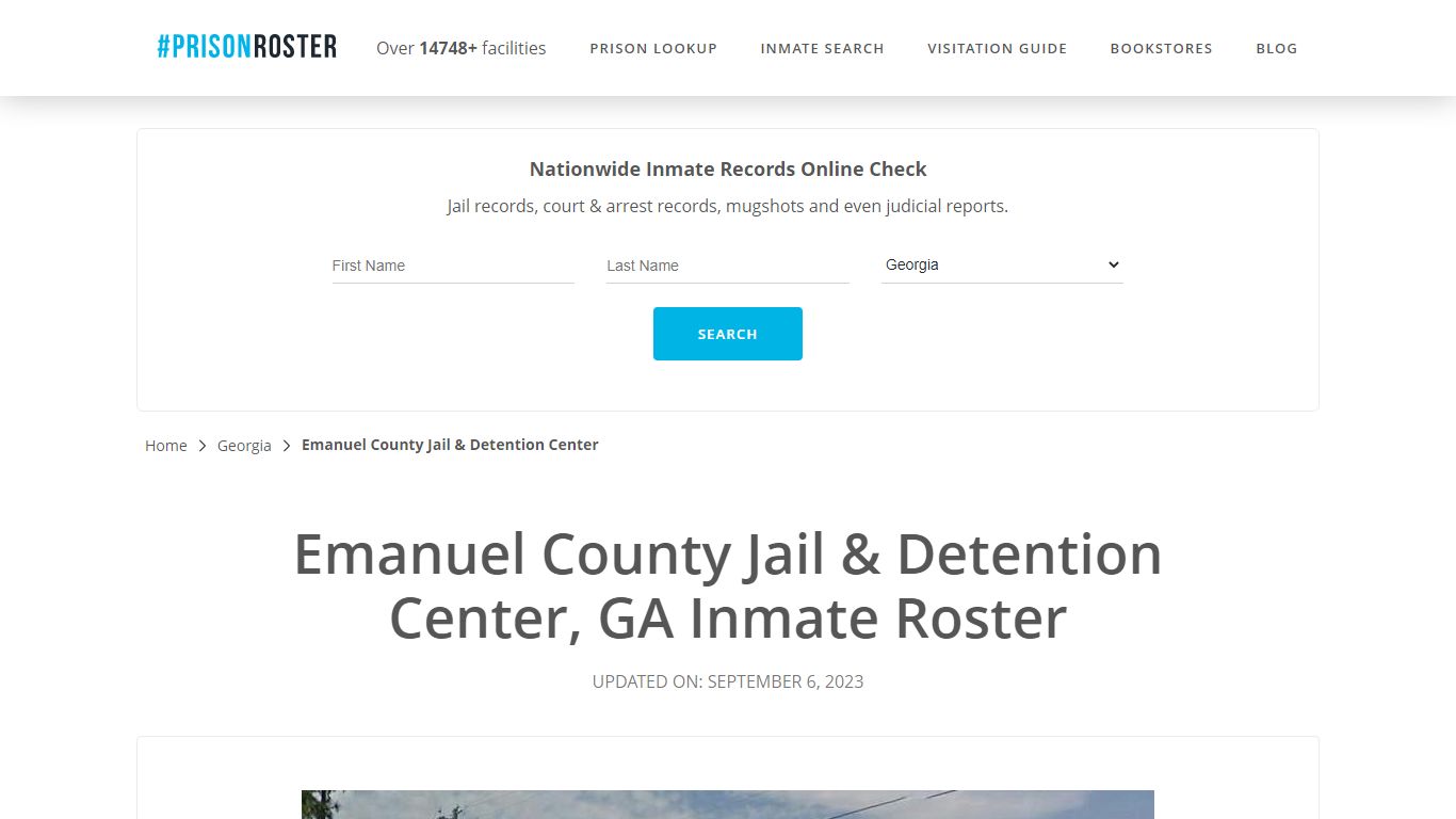 Emanuel County Jail & Detention Center, GA Inmate Roster - Prisonroster